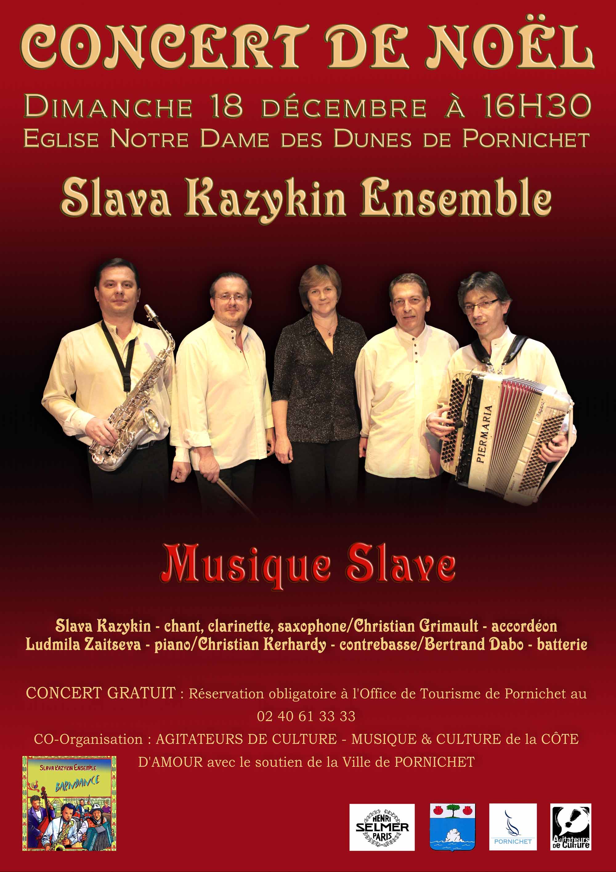 Slava Kazykin Ensemble - groupe de Nantes 44